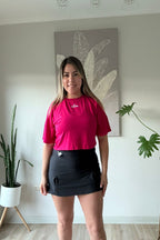 Falda Short Power fit - Negra