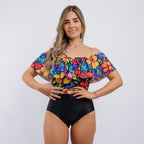 Calzón Vintage tiro alto negro